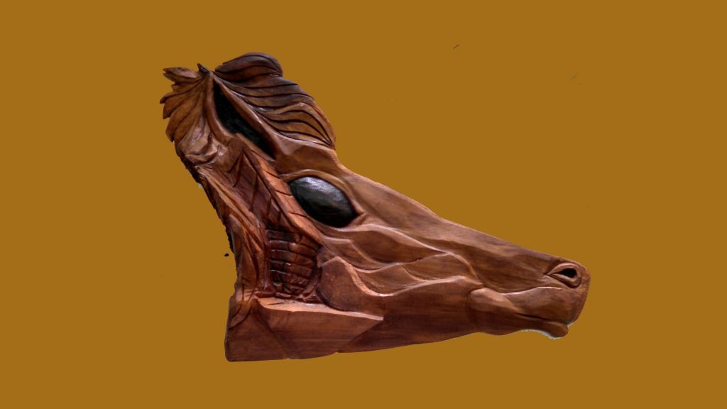 Horse Head Wall Hanging